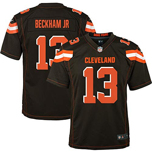 Outerstuff Odell Beckham Jr Cleveland Browns  13 Youth Player Name   Number Game Jersey  Youth Large 14 16