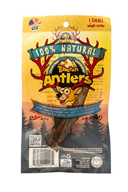 Tibetan Dog Chew Whole Elk Antler for Dogs Grade A Premium Antler Chews Naturally shed Healthy Longer Lasting Aggressive chewers Made in USA Small Whole Tibetan Dog Chew Whole Elk Antler for Dogs Grade A Premium Antler Chews Naturally shed Healthy Longer Lasting Aggressive chewers Made in USA Small Whole
