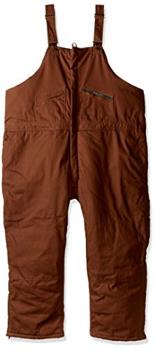 Key Industries Men s Big and Tall   Tall Insulated Duck Bib Overall Saddle 5X Large Tall