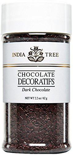 India Tree Decoratifs Dark Chocolate Natural 22 oz  Pack of 2