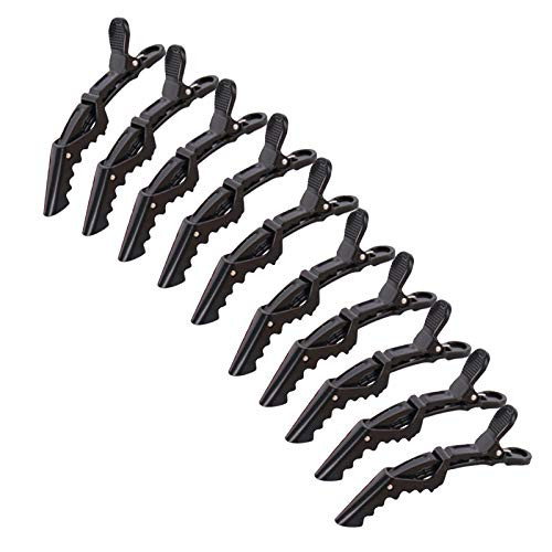 TopWigy Alligator Hair Clips for Women with Nonslip Grip and Wide Teeth Hair Styling Sectioning Duckbill Clips Professional Plastic Durable Salon Crocodile Hairpin 10 pcs TopWigy Alligator Hair Clips for Women with Nonslip Grip and Wide Teeth Hair Styling Sectioning Duckbill Clips Professional Plastic Durable Salon Crocodile Hairpin 10 pcs
