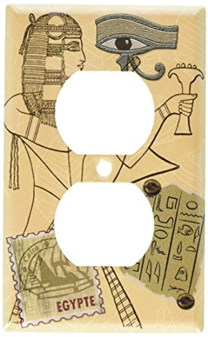 Art Plates - Egypt Switch Plate - Outlet Cover Art Plates - Egypt Switch Plate - Outlet Cover