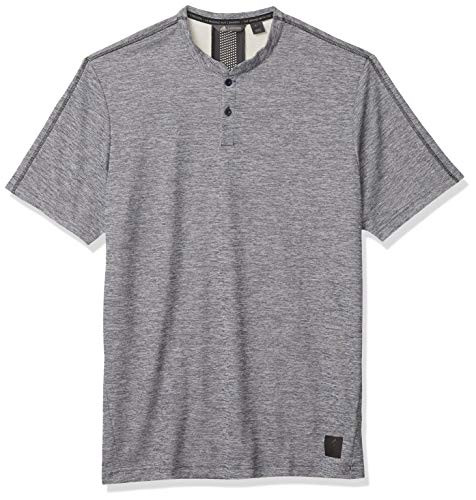 adidas Golf Adicross No Show Polo Shirt Collegiate Navy Melange Light Blue Melange X Large