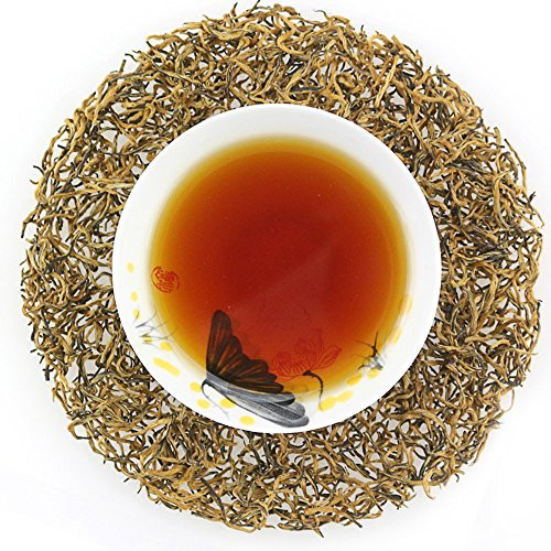 COLORFULTEA   80g  285 oz    Chinese Black Tea   Jin Jun Mei Tea   Golden Beautiful Eyebrow Tea   Golden Monkey Black Tea   Wuyi Mountain Tea