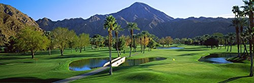 Posterazzi Trees in a golf course El Dorado Country Club California USA Poster Print  36 x 12