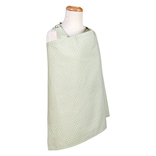 Trend Lab Sea Foam Dot Nursing Cover Sage