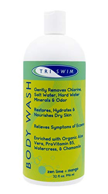 Triswim Chlorine Out Body Wash 32 Ounce