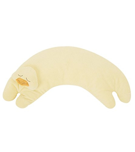 Angel Dear Curved Animal Pillows  One Size   Yellow Ducky