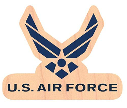 Mitchell Proffitt US Air Force Symbol Wooden Sticker