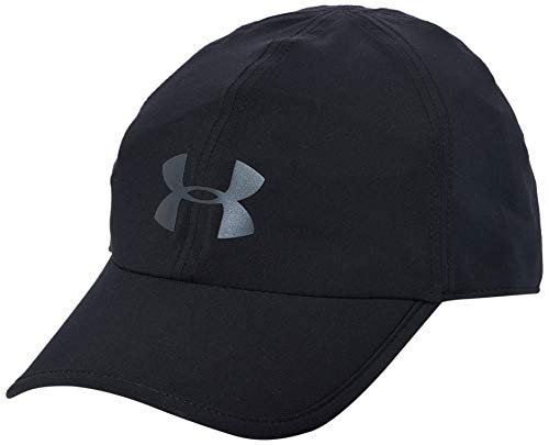 Under Armour Adult Run Shadow Cap  Black  001  Black  One Size Fits All