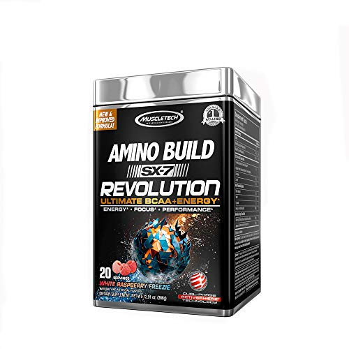 MuscleTech Amino Build SX 7 Revolution   White Raspberry Freezie