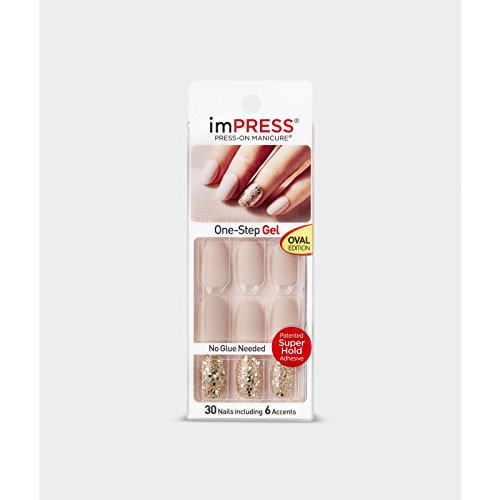 Impress Press on Nails By Broadway Nails bipd290   Lighten Up