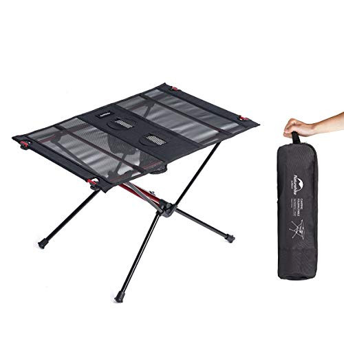 Naturehike Folding Camping Table   Portable Folding Table Compact Lightweight Small Folding Roll up Table with Carry Bag for Outdoor Picnic Beach CampingBBQParty