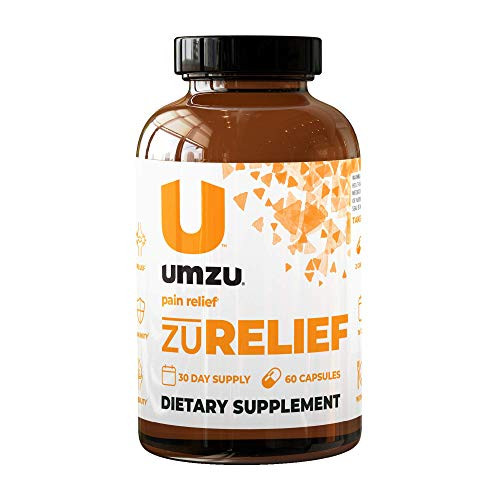 UMZU  zuRelief  Formerly Total Relief  30 Day Supply   Joint Support   Natural Source of Antioxidants   Vitamins B12 B6