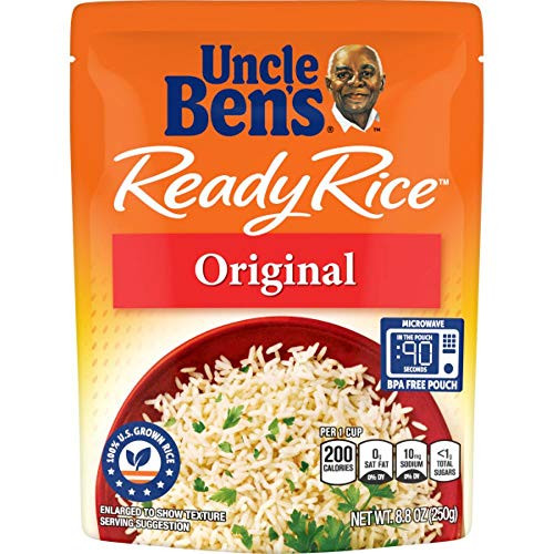 Uncle Ben s Ready Rice  Original Long Grain White Rice Ready to Heat 88 Oz Pouches Pack of 6