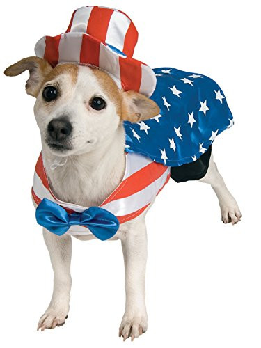 Rubie s Uncle Sam Pet Costume Small Model 885950 S