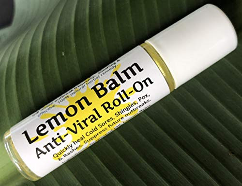 Urban ReLeaf Lemon Balm Cold Sore   Shingles ROLL ON  Quickly Soothe Blisters Chicken Pox Bumps Rashes Bug Bites Suppress Future outbreaks 100  Natural Goodbye Itchy red Bumps