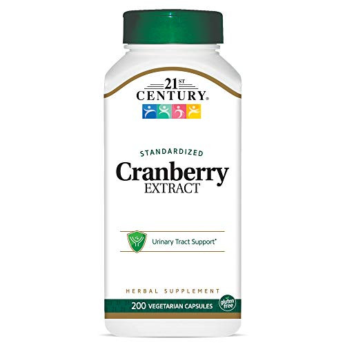 21st Century Healthcare Inc Cranberry Extract Capsules 200 Count