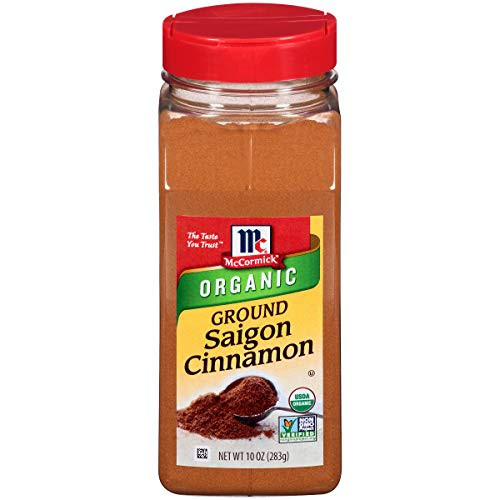 McCormick Saigon Cinnamon Ground Organic Non GMO Kosher 10 oz McCormick Saigon Cinnamon Ground Organic Non GMO Kosher 10 oz