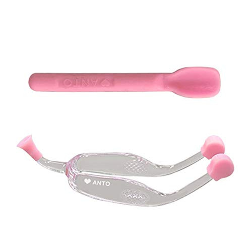 MUDOR Soft Contact Lense Remover Tool Contact Lens Insertion Tool Includes Tweezers and Soft Scoop Contact Lens Removal for Travel Home Use Pink MUDOR Soft Contact Lense Remover Tool Contact Lens Insertion Tool Includes Tweezers and Soft Scoop Contact Lens Removal for Travel Home Use Pink