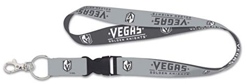 WinCraft NHL Las Vegas Golden Knights Premium Lanyard Charcoal Edition
