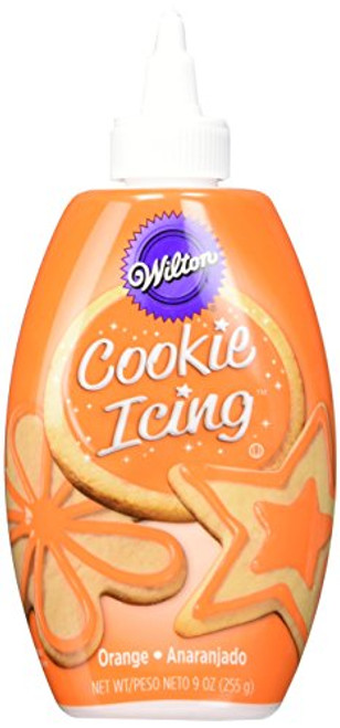 Wilton Orange Cookie Icing 9 Ounce Wilton Orange Cookie Icing 9 Ounce