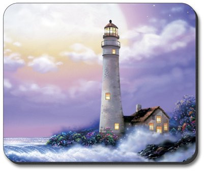 Art Plates brand Mouse Pad - Lighthouse of Dreams