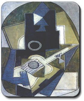 Picasso: L'Homme a la Guitar Mouse Pad - By Art Plates