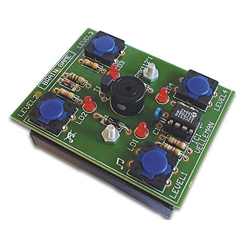 Velleman MK112 VP Simon Says Brain Game Kit 20  x 26  Size
