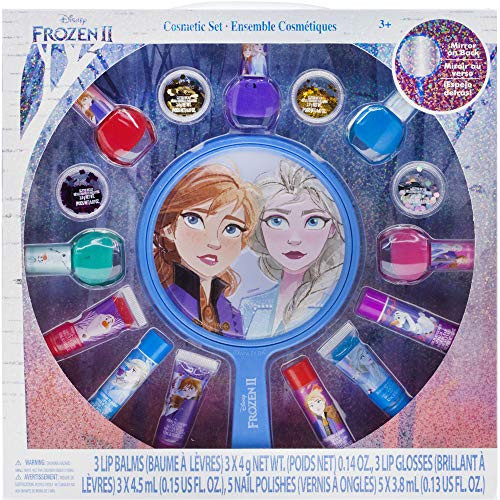 Townley Girl Disney Frozen 2 Non Toxic Peel Off Nail Polish Lip Gloss and Mirror Set for Girls Glittery and Opaque Colors Ages 3 16 Pack Townley Girl Disney Frozen 2 Non Toxic Peel Off Nail Polish Lip Gloss and Mirror Set for Girls Glittery and Opaque Colors Ages 3 16 Pack
