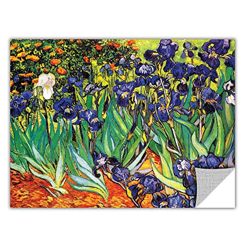 ArtWall Art Appealz Irises in The Garden Removable Wall Art Graphic by Vincent Van Gogh 14 by 18 Inch ArtWall Art Appealz Irises in The Garden Removable Wall Art Graphic by Vincent Van Gogh 14 by 18 Inch