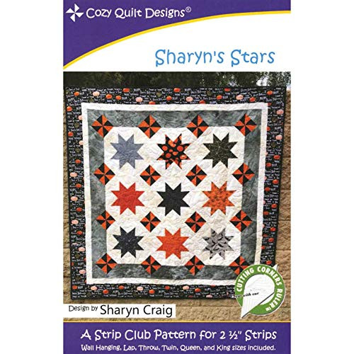 Sharyn's Stars Quilt Pattern by Cozy Quilt Designs Sharyn's Stars Quilt Pattern by Cozy Quilt Designs