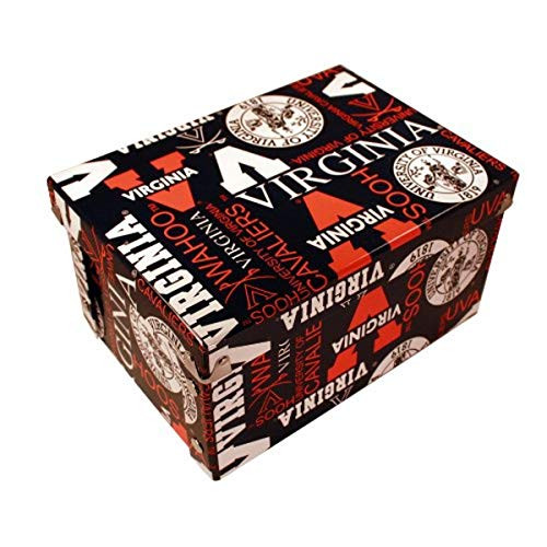 NCAA University of Virginia Cavaliers Collapsible Boxxer Storage Boxes 4 Pack