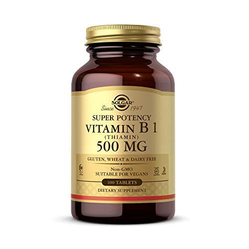 Solgar   Vitamin B1  Thiamin  500 mg 100 Tablets