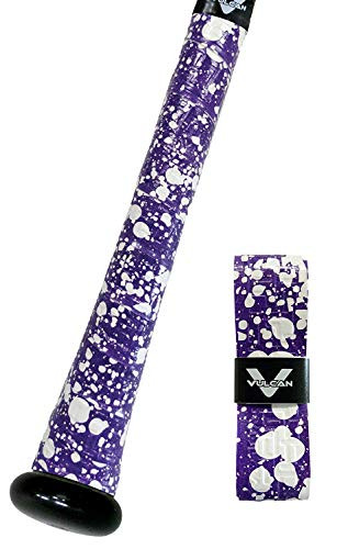 Vulcan 100mm Bat Grip Purple Splatter