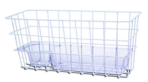 Essential Medical Supply Wire Basket for Folding Walkers with Bracket Attachment