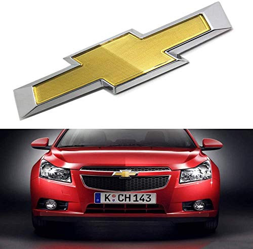 Westion Cruze Bumper Emblem Gold Chrome Grille Badge Grill Sign Symbol Logo for 2011 2014 car  Front