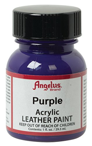 Angelus 50 1948 A9 Acrylic Leather Paint Purple 1 oz