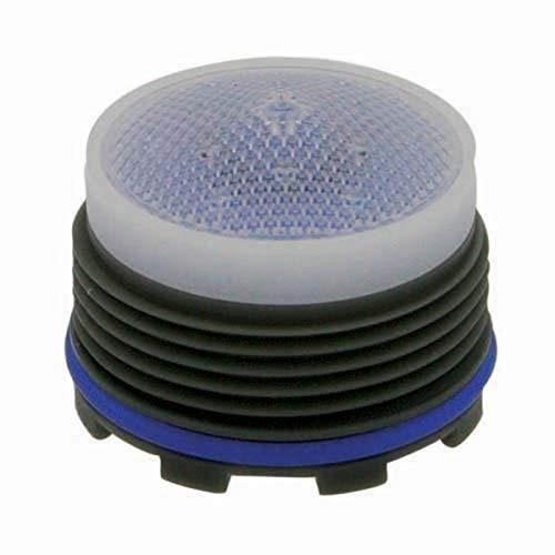 Neoperl 13 0670 2 California Standard Flow PCA Cache Perlator HC Aerator Tiny Junior Size 18 GPM Light Blue Clear Dome Honeycomb Aerated M185 x 1 Threads Plastic 0561  Height  Pack of 6