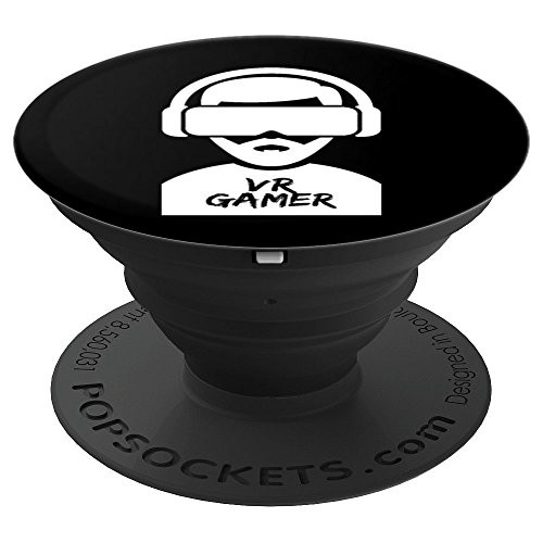 Video Games Gaming Funny Grip Cool Virtual Reality Gift PopSockets Grip and Stand for Phones and Tablets