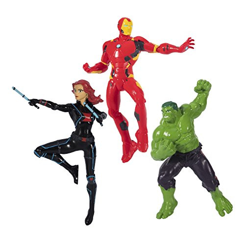 SwimWays Marvel Avengers Dive Characters - Iron Man, Black Widow, and Hulk