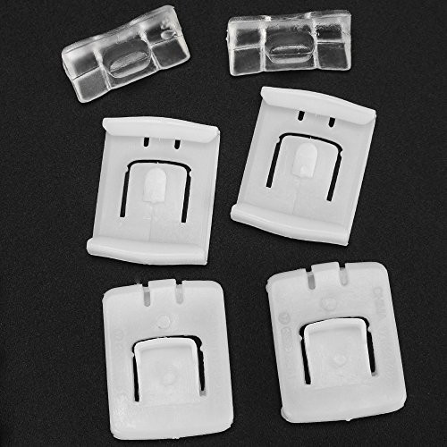 Seat Runner Clips Guide Slider for Audi Volkswagen VW MK1 MK2 MK3 Rabbit Golf Corrado  2 Sets