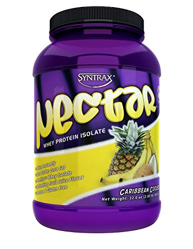 Syntrax Nectar Whey Protein Isolate Caribbean Cooler  2 lbs  907g