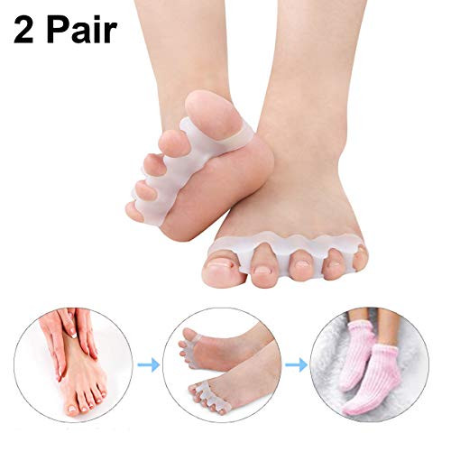 Toe Separators Toe Stretchers Toe Separators Stretchers Gel Rubber Silicone Toe Spacers Orthopedic Bunion Corrector Hammer Toe Straightener Correct Bunion Pain Toe for Women and Men 2 Pairs Toe Separators Toe Stretchers Toe Separators Stretchers Gel Rubber Silicone Toe Spacers Orthopedic Bunion Corrector Hammer Toe Straightener Correct Bunion Pain Toe for Women and Men 2 Pairs