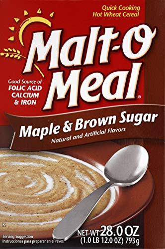 Malt O Meal Maple And Brown Sugar   Hot Cereals 28 Ounce