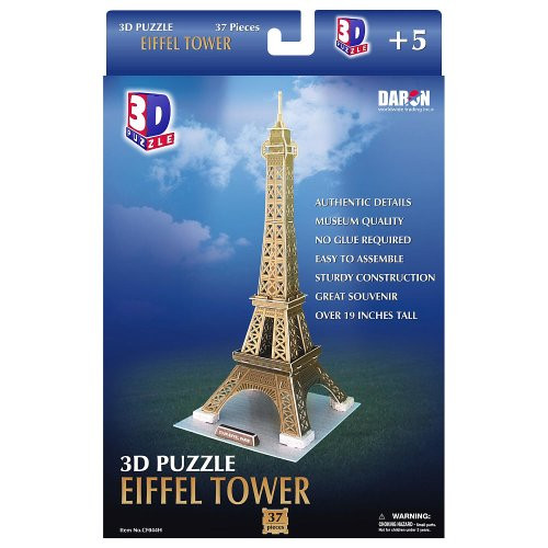 Eiffel Tower Small 3D Puzzle