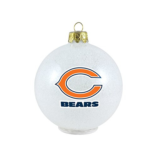 NFL Chicago Bears LED Color Changing Ball Ornament