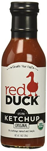 Red Duck Original Organic Ketchup   Gluten Free All Natural  Original 14 fl oz
