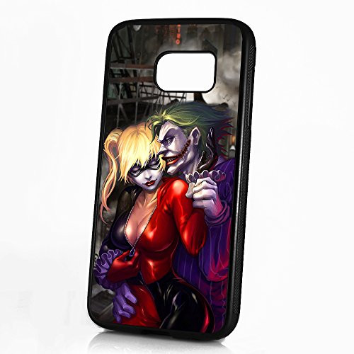 (For Samsung Galaxy S7 Edge) Durable Protective Soft Back Case Phone Cover - HOT30177 Harley Quinn Joker