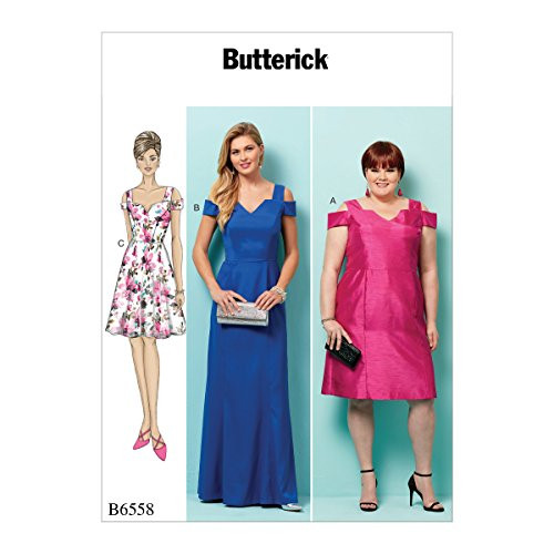 Butterick Patterns B6558RR0 Dress Sewing Pattern